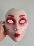 Pink Geisha Oni Full Mask
