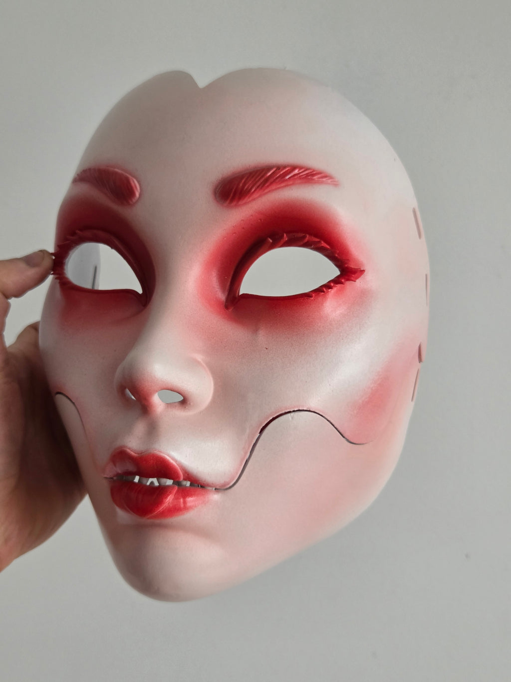 Pink Geisha Oni Full Mask