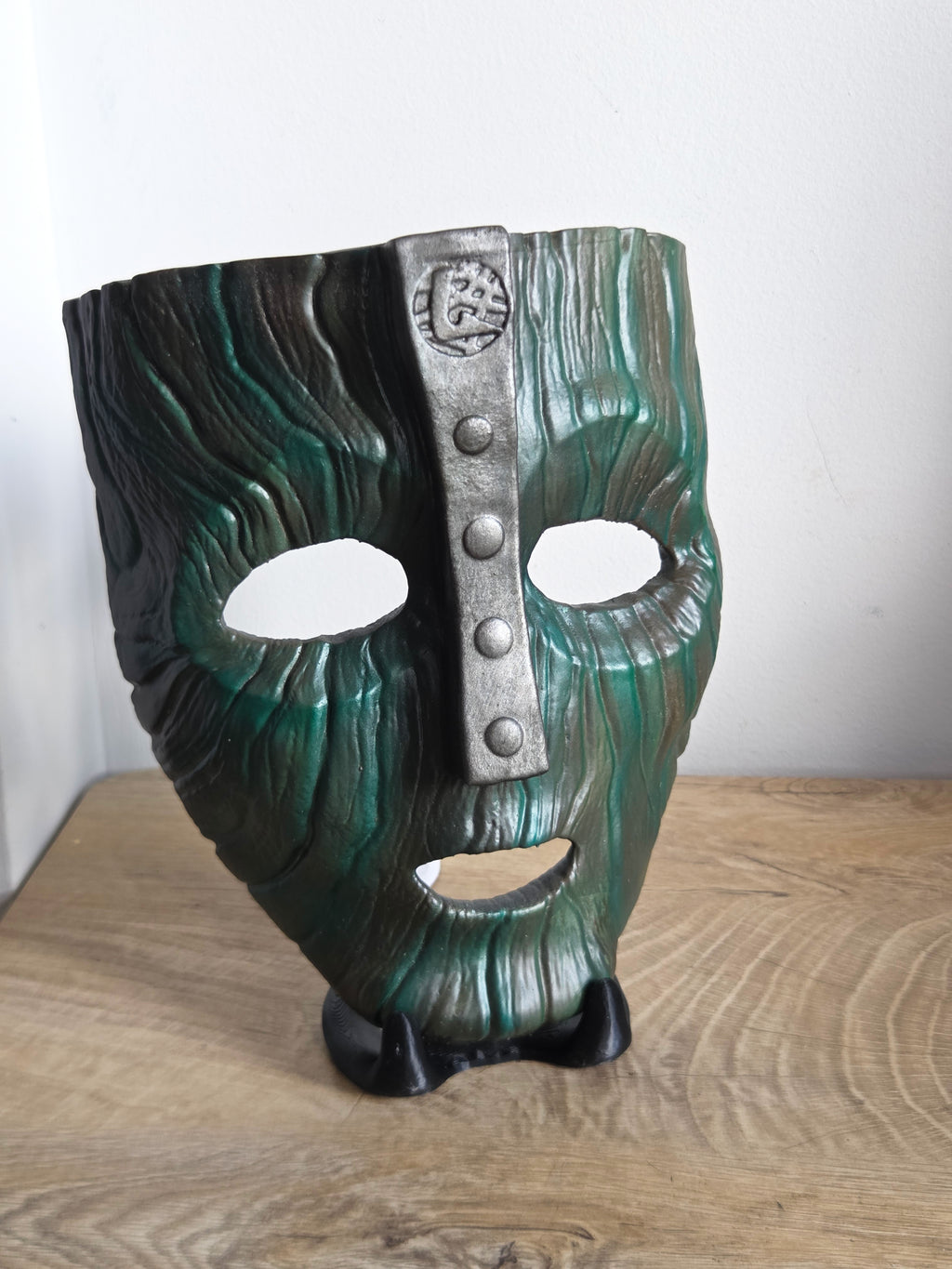 Loki Wooden Movie Mask