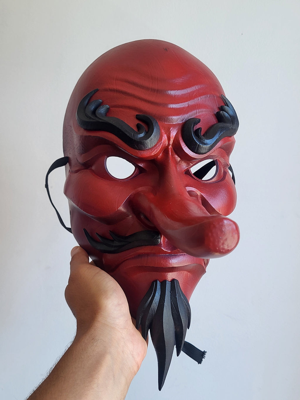 Red Tengu Full Mask