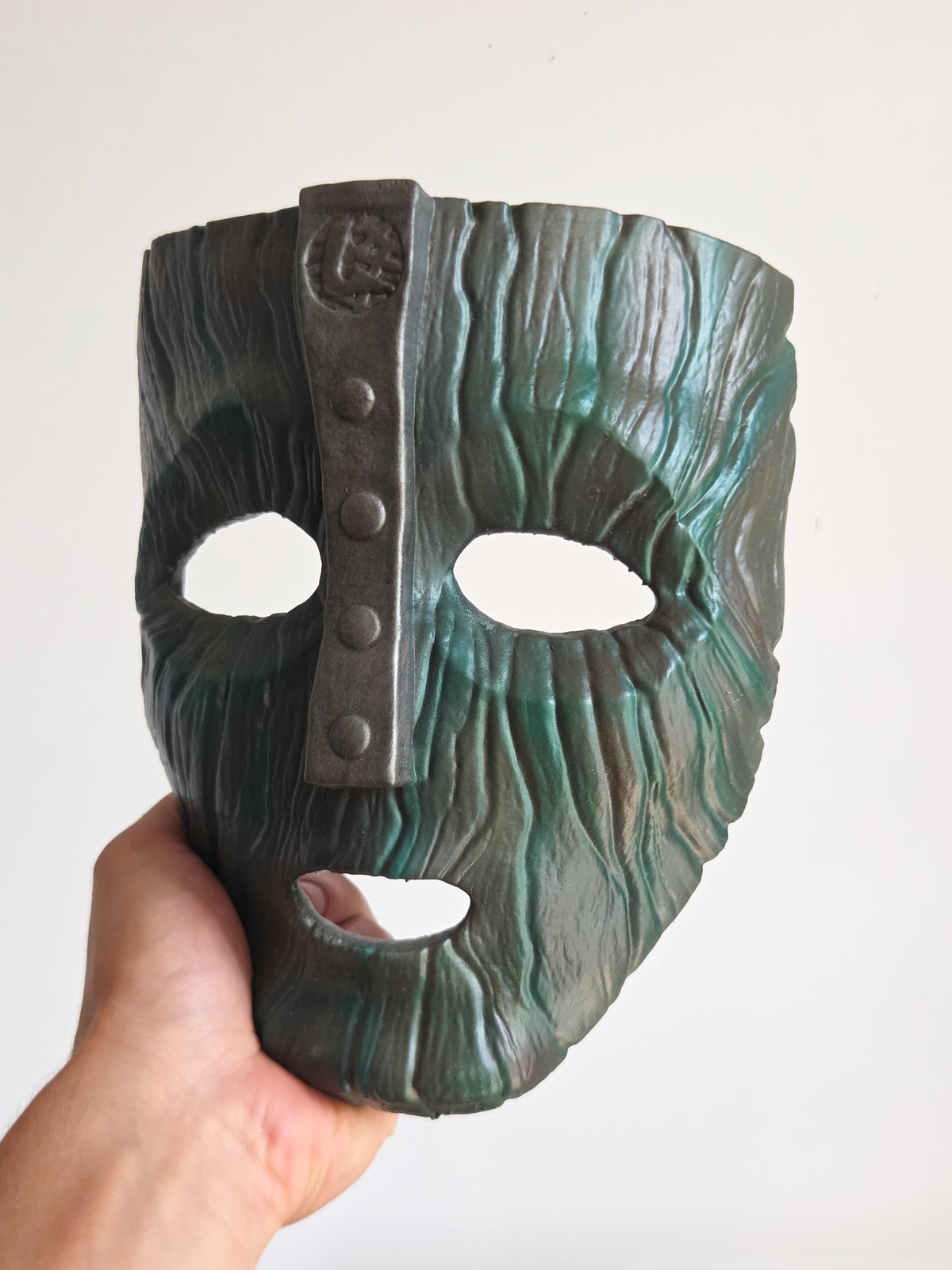 Loki Wooden Movie Mask