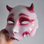 White Hannya Full Mask