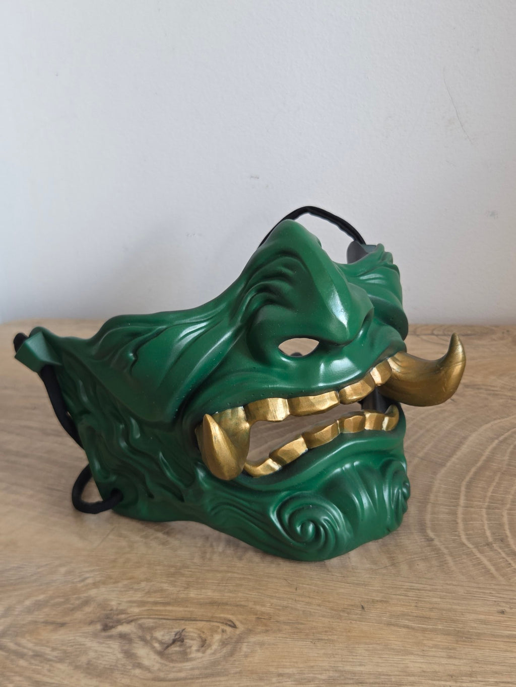 Jade Oni Menpo Half-Mask