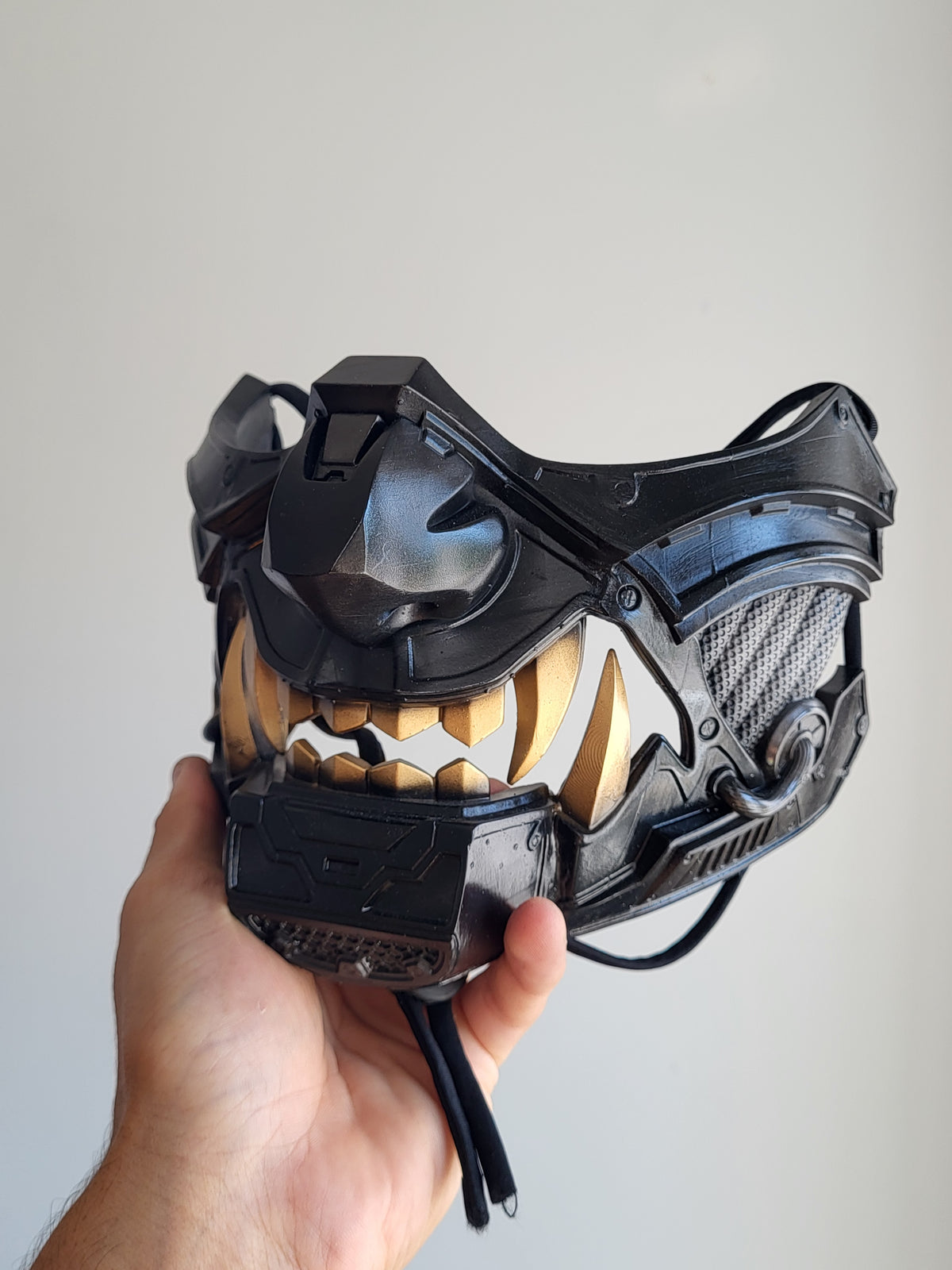 Cyber Samurai Half-Mask
