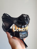 Cyber Samurai Half-Mask