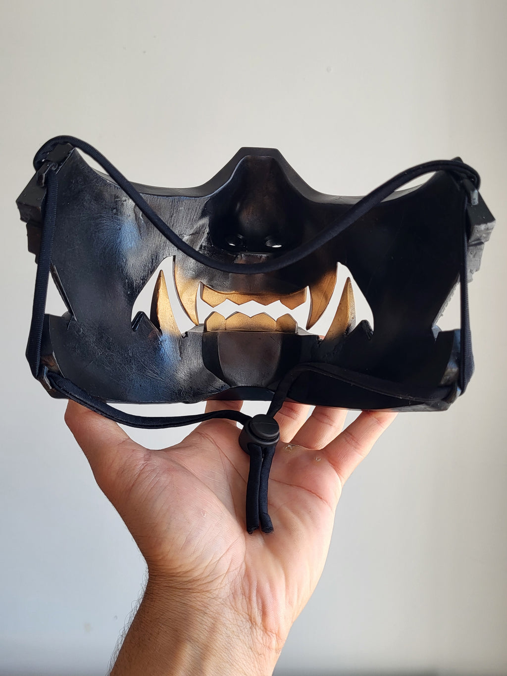 Cyber Samurai Half-Mask