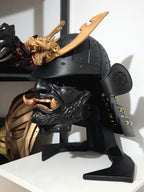 Black Samurai Kabuto Helmet