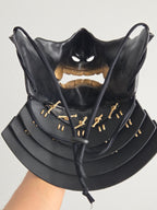 Black Samurai Oni Armored Mask