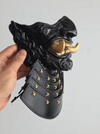 Black Samurai Oni Armored Mask