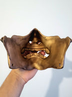 Bronze Oni Half-Mask