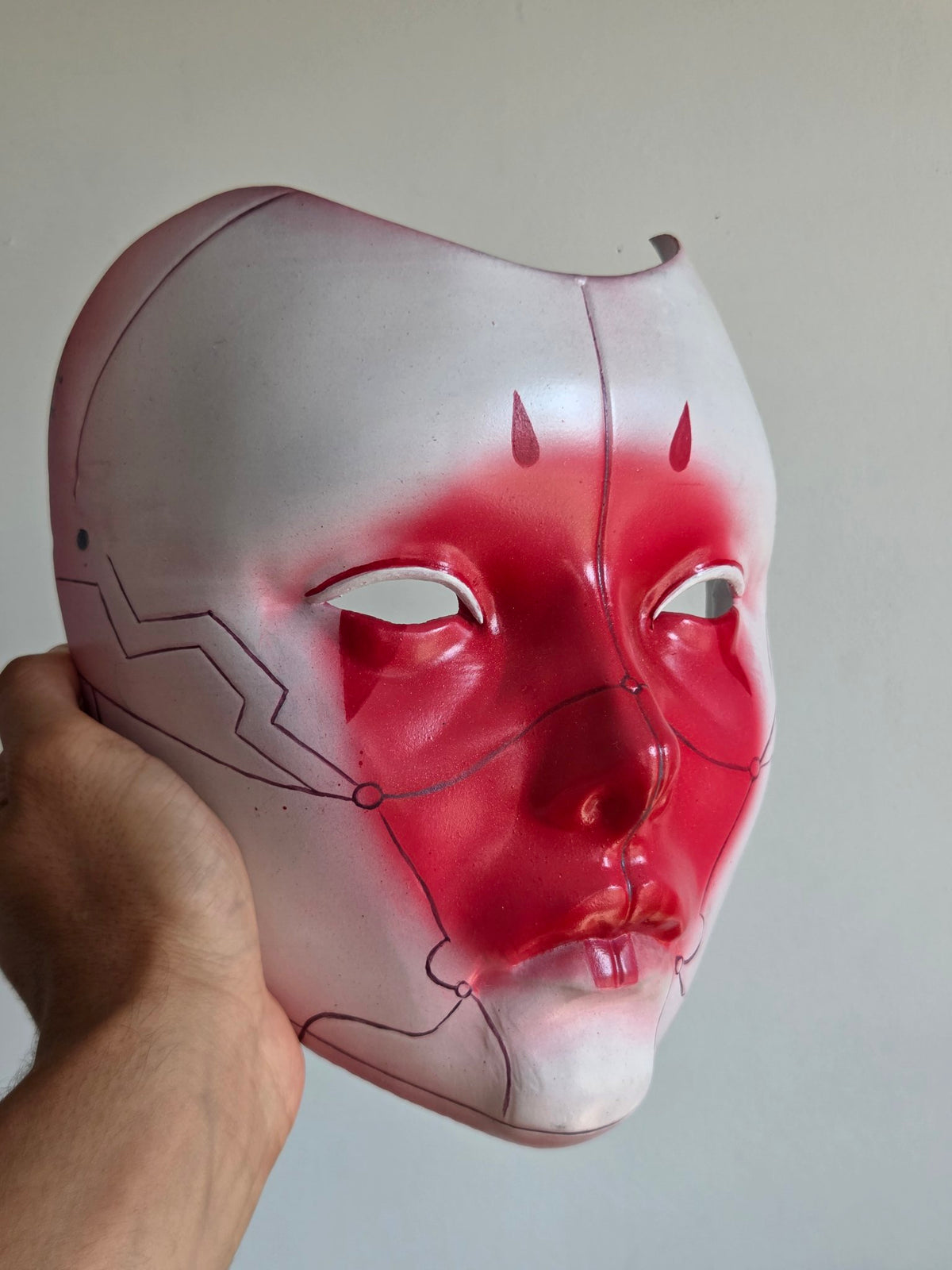 Cyber Geisha Robot Full Mask