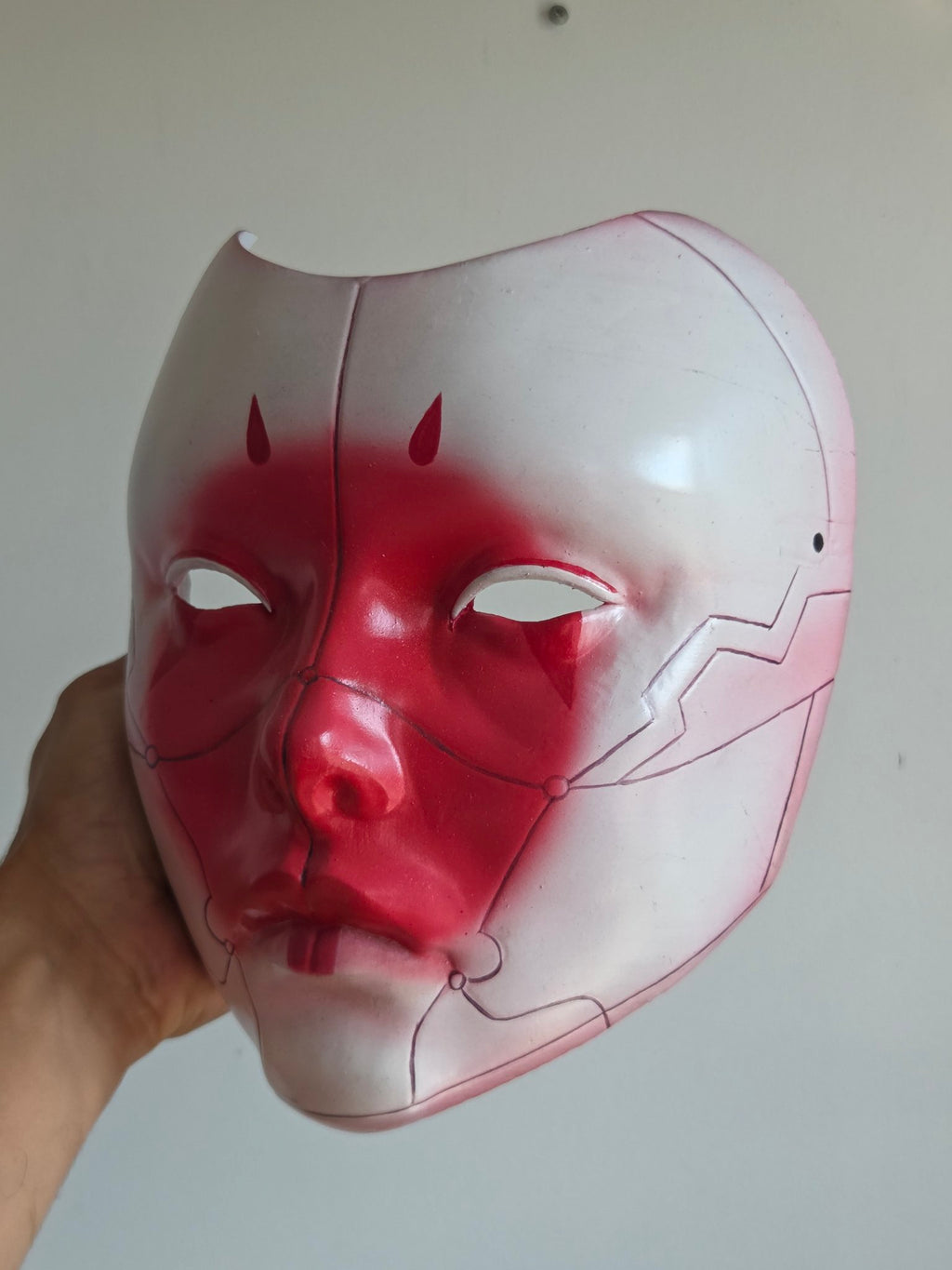 Cyber Geisha Robot Full Mask