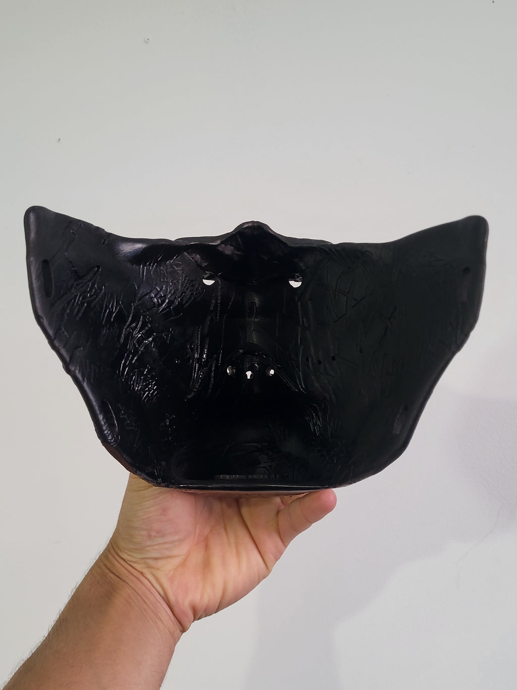Joker Black Half-Mask