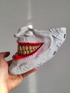 Joker White Half-Mask