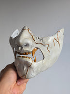 Kintsugi Oni Menpo Half-Mask