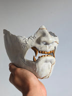 Kintsugi Oni Menpo Half-Mask