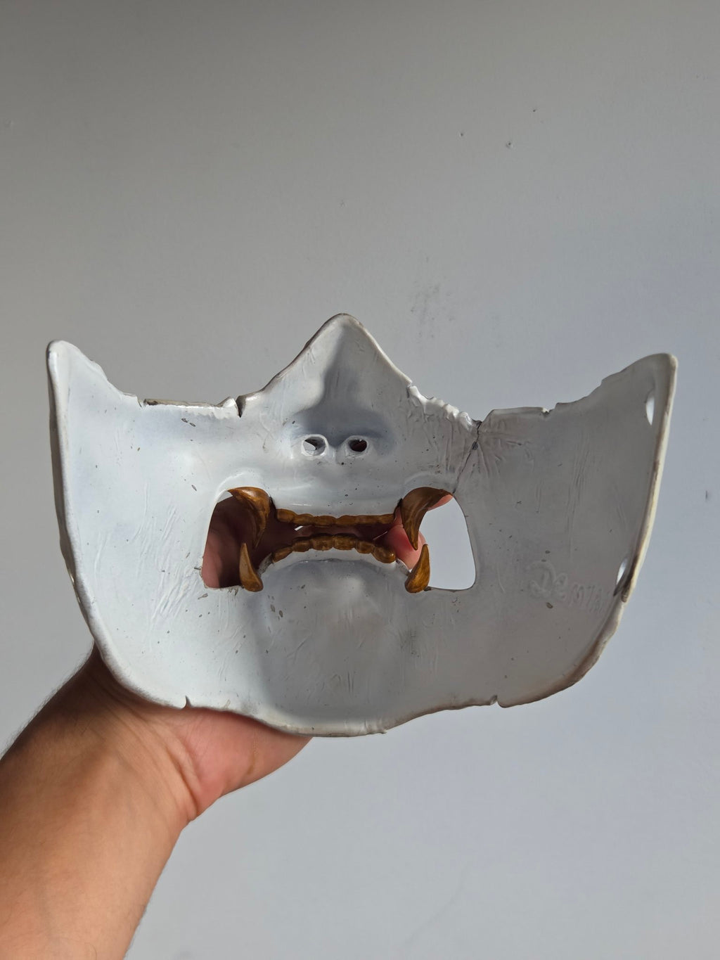 Kintsugi Oni Menpo Half-Mask