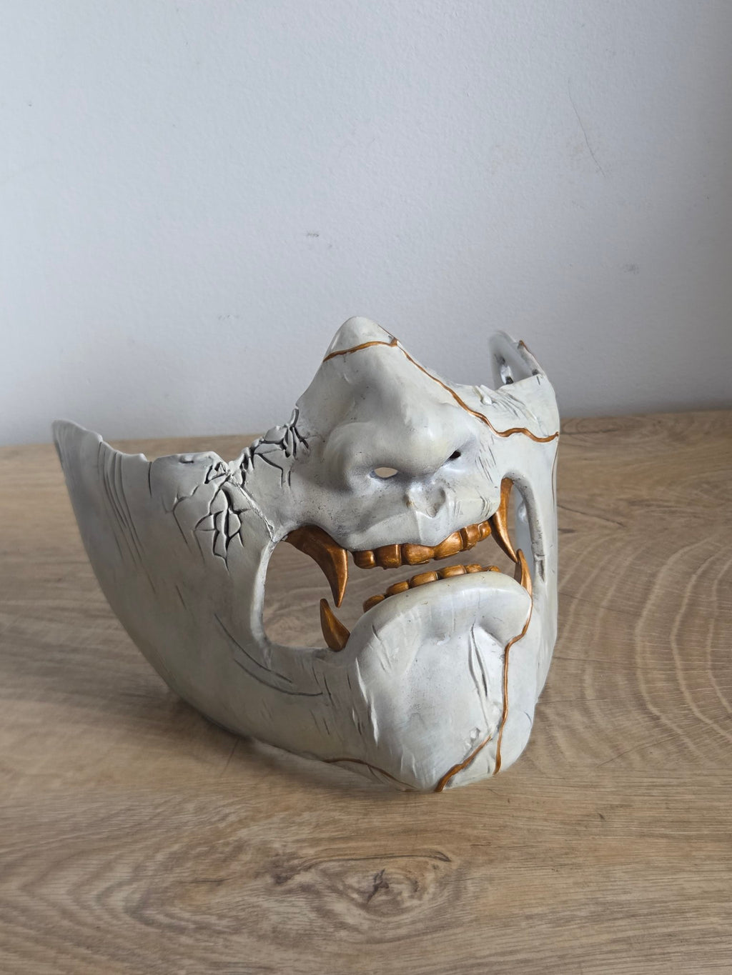 Kintsugi Oni Menpo Half-Mask
