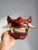 Red Oni Half-Mask