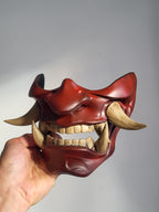 Red Oni Half-Mask