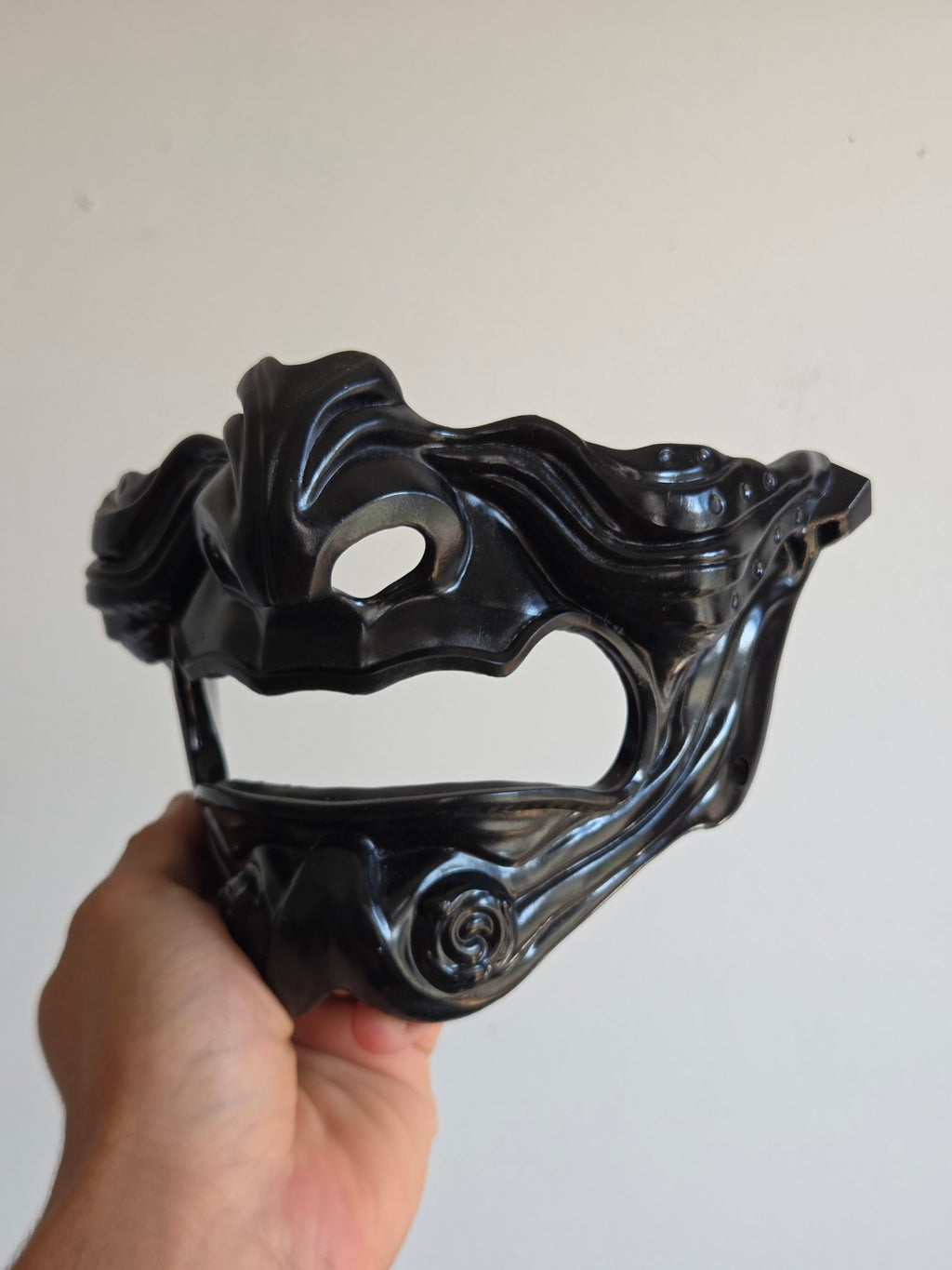 Shadow Oni Menpo Half-Mask