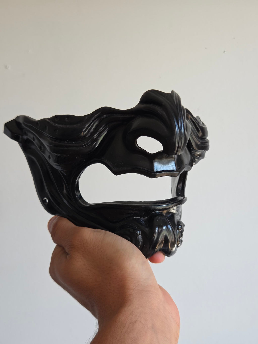 Shadow Oni Menpo Half-Mask