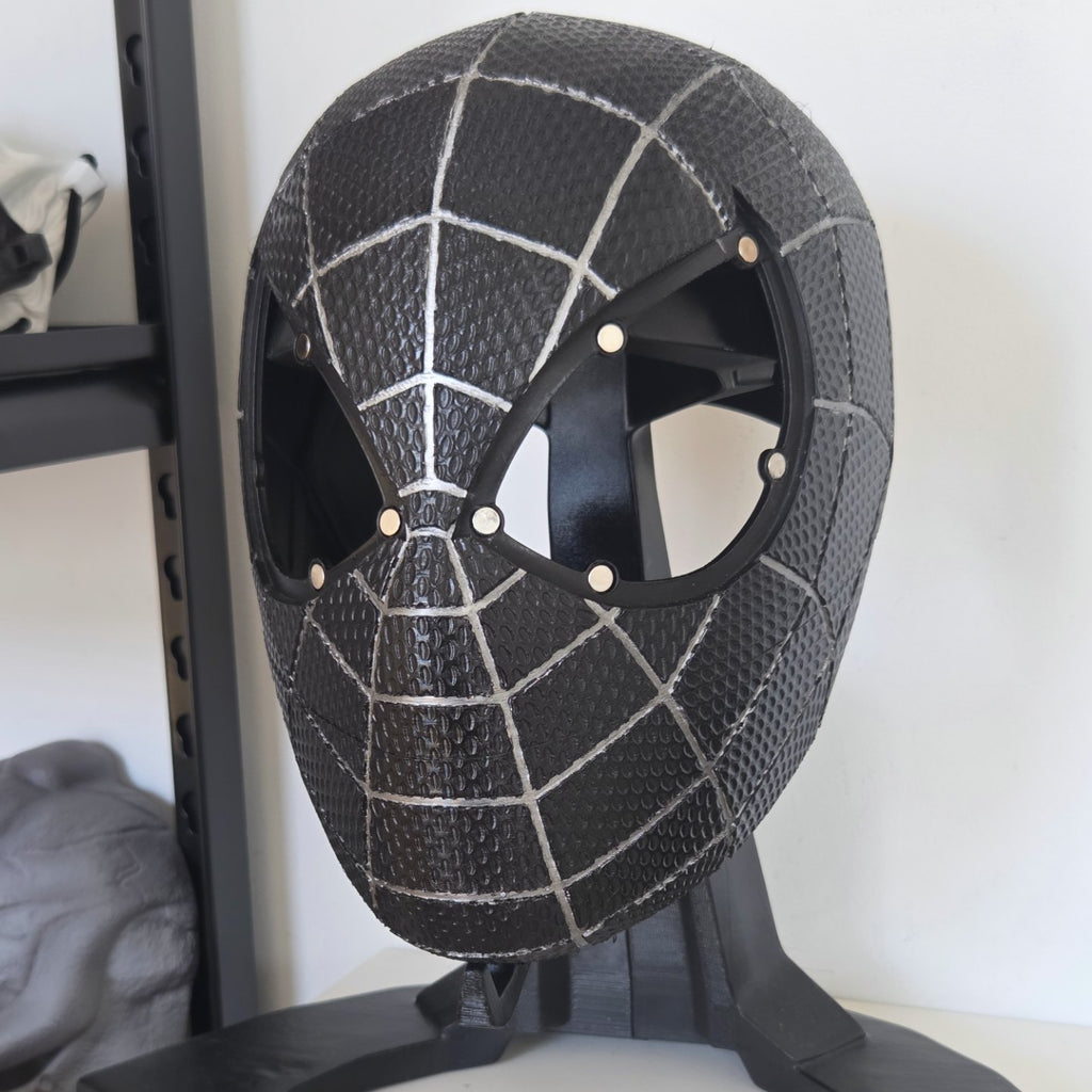 Black Spider-Man Full Head Helmet