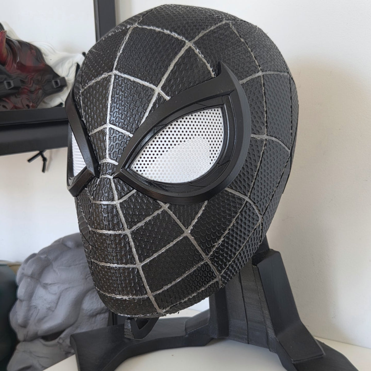 Black Spider-Man Full Head Helmet