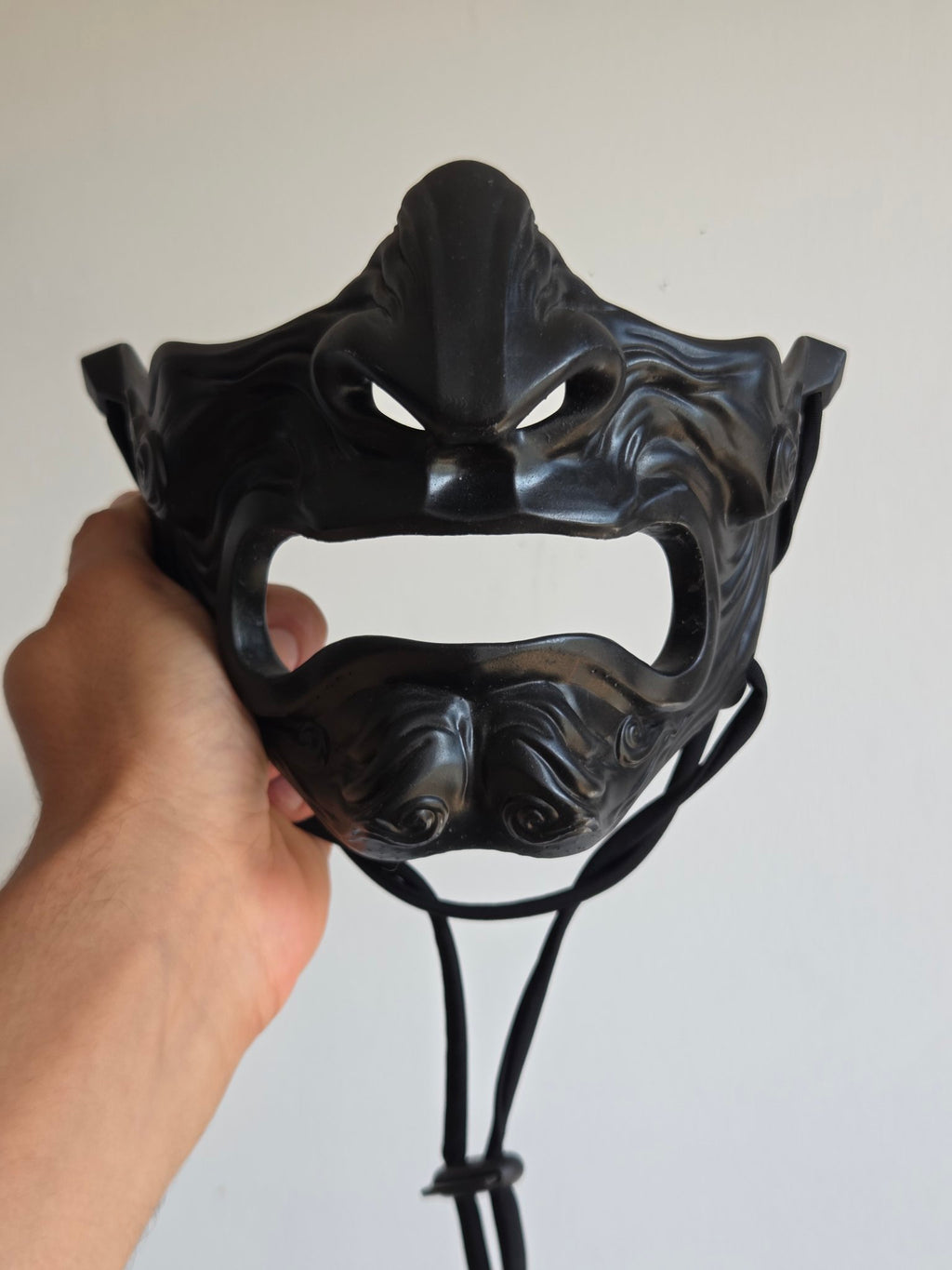 Stealth Oni Menpo Half-Mask