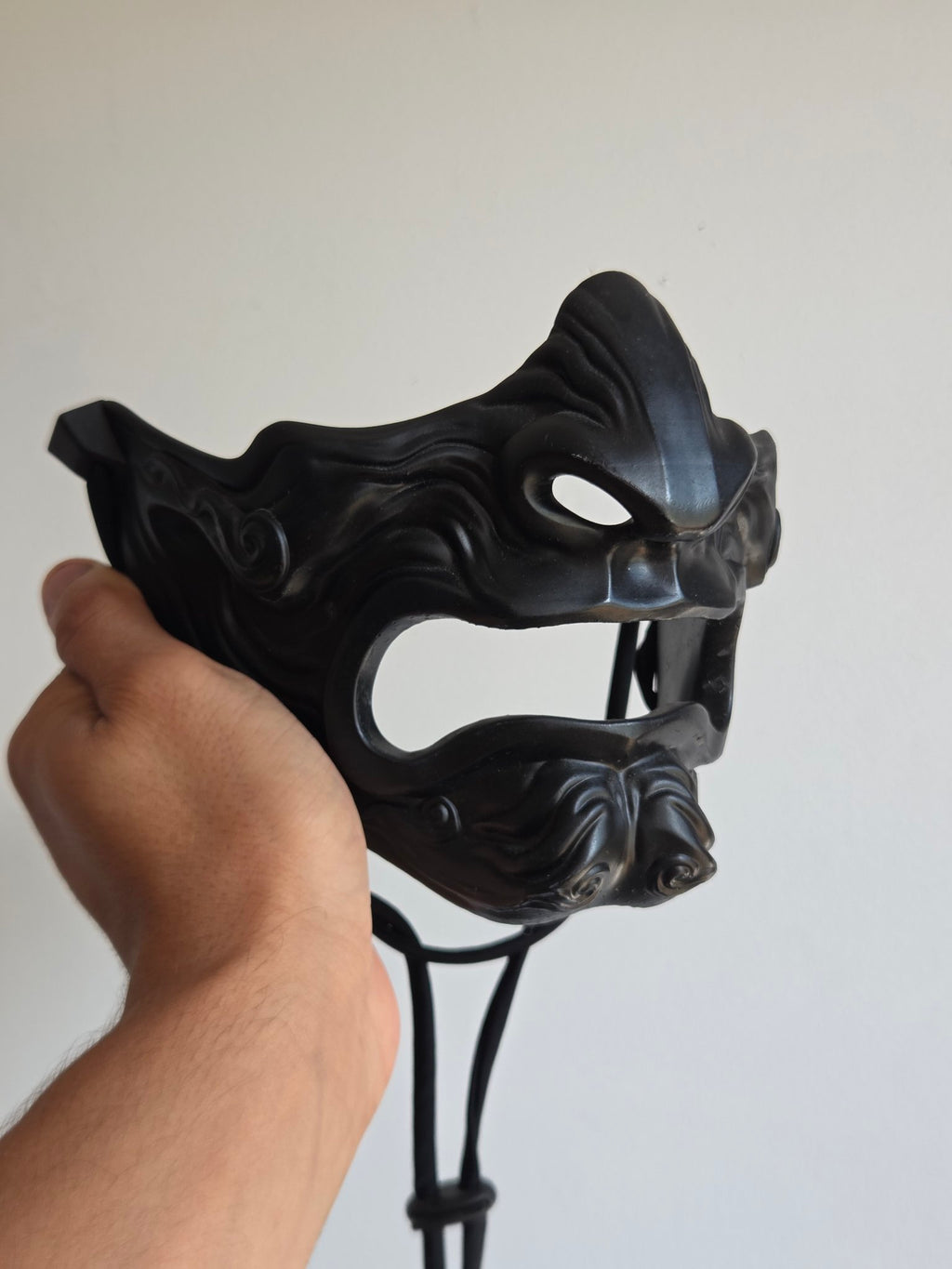 Stealth Oni Menpo Half-Mask